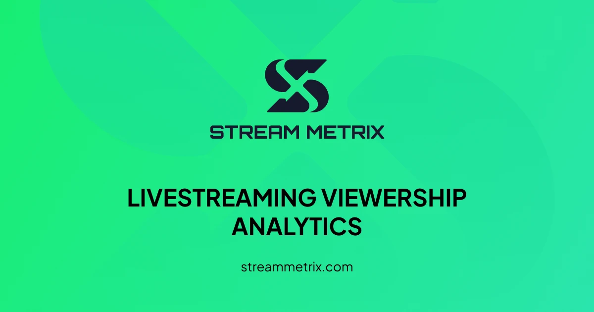 StreamMetrix: Twitch, Kick & YouTube Gaming Analytics Platform